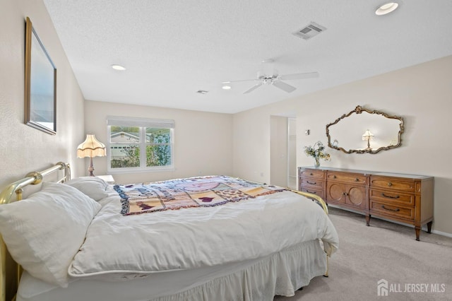 620 Deal Rd Unit 620A, Monroe, NJ 08831 - bedroom featuring light carpet, recessed lighting, and ceiling fan