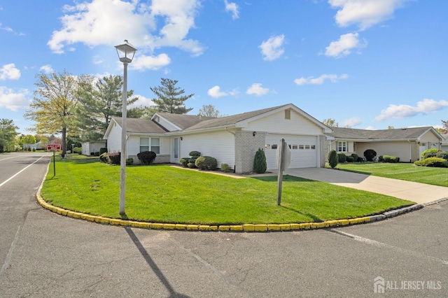 620 Deal Rd Unit 620A, Monroe, NJ 08831 - single story home featuring a garage, a front lawn, and driveway