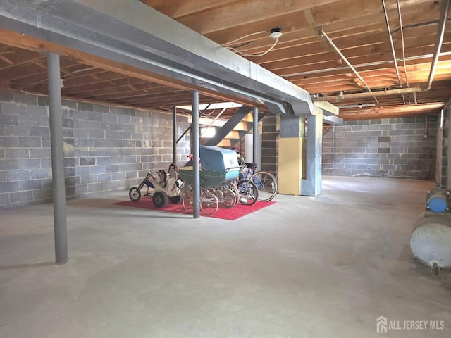 20 Ellingham Ave, Monroe, NJ 08831 - unfinished basement with heating unit