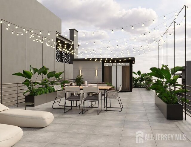335 21st St, Irvington, NJ 07111 - view of patio featuring outdoor dining space