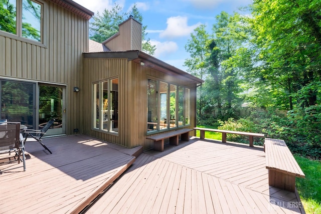 17 Theodore Dr, East Brunswick, NJ 08816 - deck featuring outdoor dining area
