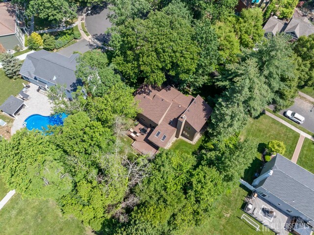 17 Theodore Dr, East Brunswick, NJ 08816 - aerial view of residential area with a pool