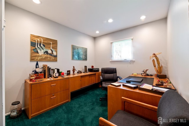 17 Theodore Dr, East Brunswick, NJ 08816 - office space with dark carpet and recessed lighting