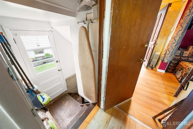 545 Myrtle Ave, Woodbridge Proper, NJ 07095 - doorway featuring wood-type flooring