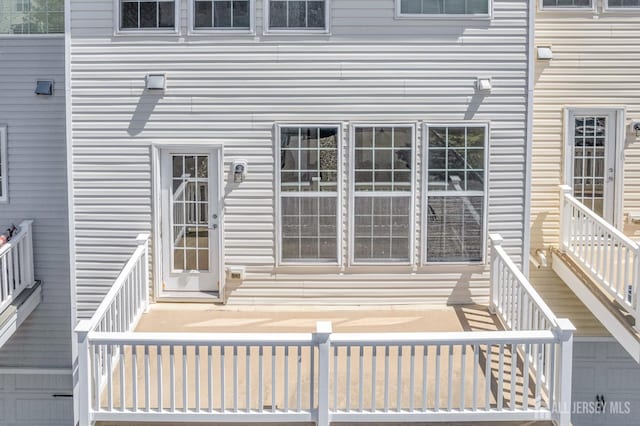 view of deck
