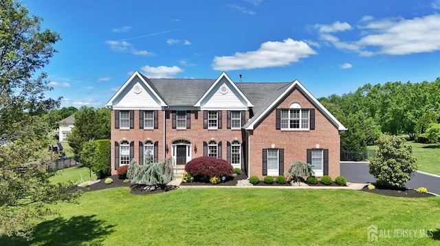 5 Bridle Ct, Monroe, NJ 08831 - view of front of property with brick siding