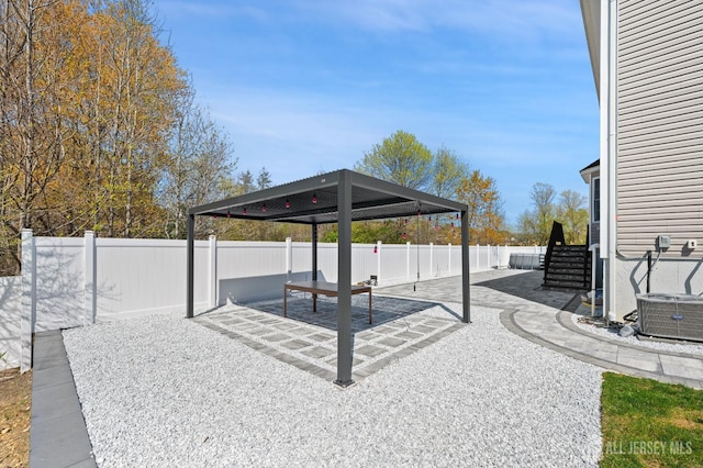 2 Hitching Post Pl, Monroe, NJ 08831 - view of patio / terrace with fence and cooling unit