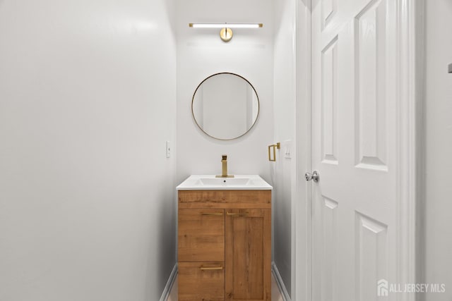 19 Grossweiler Ln, Parlin, NJ 08859 - bathroom featuring vanity and baseboards