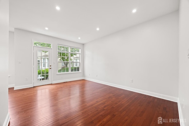 19 Grossweiler Ln, Parlin, NJ 08859 - empty room with hardwood / wood-style floors, baseboards, and recessed lighting