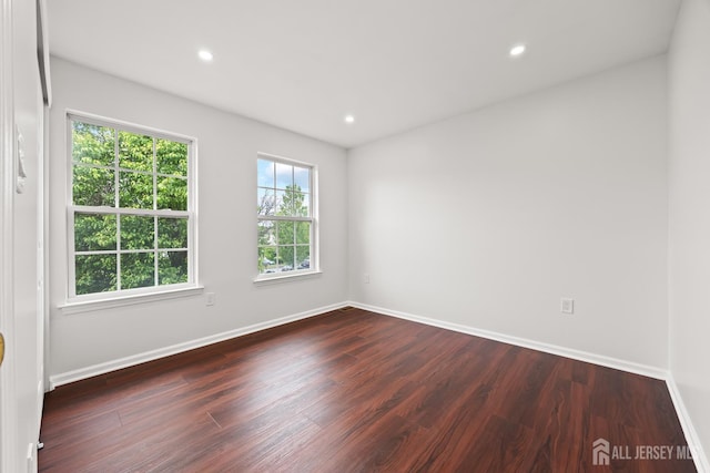 19 Grossweiler Ln, Parlin, NJ 08859 - unfurnished room with wood finished floors, baseboards, and recessed lighting