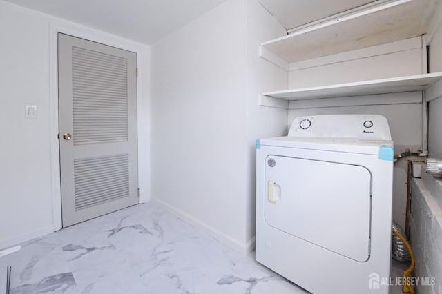 laundry room featuring washer / clothes dryer