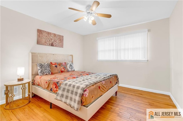 21 Wilk Rd, Edison, NJ 08837 - bedroom featuring wood finished floors and ceiling fan