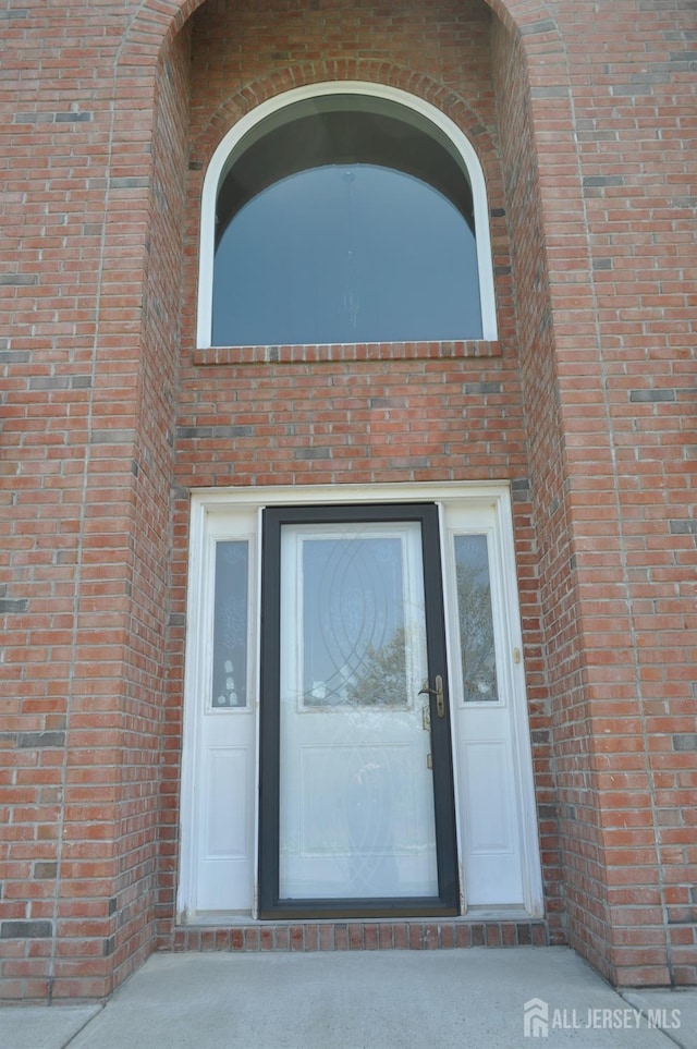 12 Sunny Ct, Monroe, NJ 08831 - entrance to property featuring brick siding