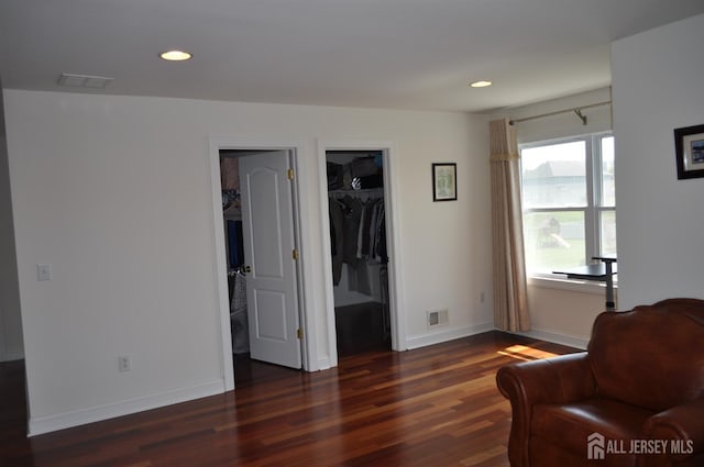 12 Sunny Ct, Monroe, NJ 08831 - living area with wood finished floors, recessed lighting, and baseboards