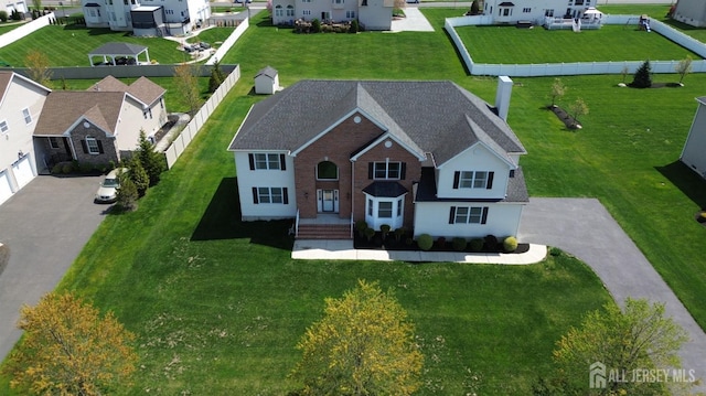 12 Sunny Ct, Monroe, NJ 08831 - aerial perspective of suburban area