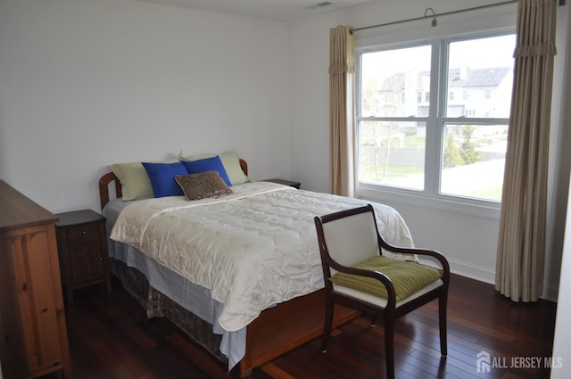 12 Sunny Ct, Monroe, NJ 08831 - bedroom featuring dark wood-style flooring