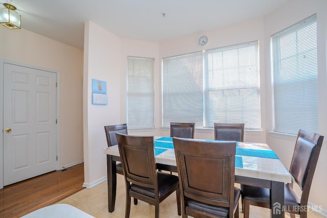 908 Blossom Cir S, Brunswick, NJ 08810 - dining space featuring healthy amount of natural light and light wood-style floors