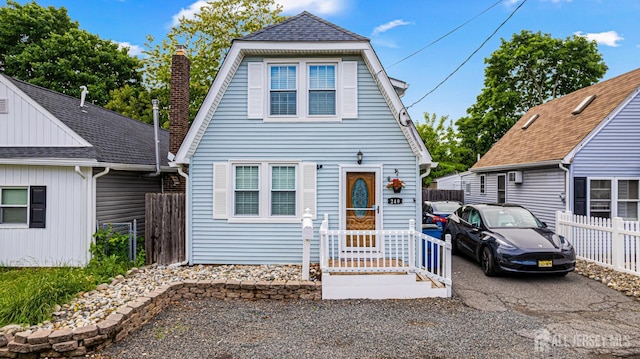 249 Garfield Ave, Old Bridge, NJ 08879 - view of front of house featuring a chimney