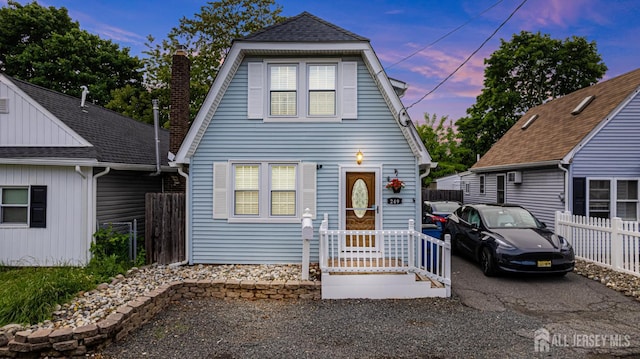 249 Garfield Ave, Old Bridge, NJ 08879 - view of front of property featuring a chimney