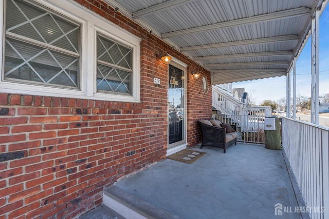 view of patio