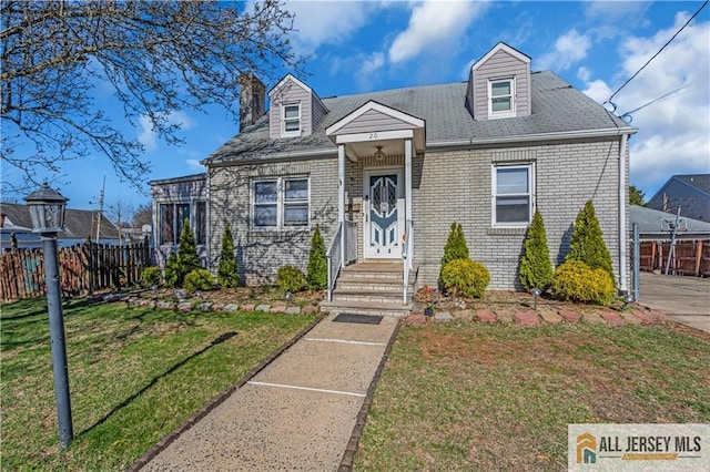 20 Cedar Ave, North Brunswick, NJ 08902 - cape cod home with brick siding and a chimney