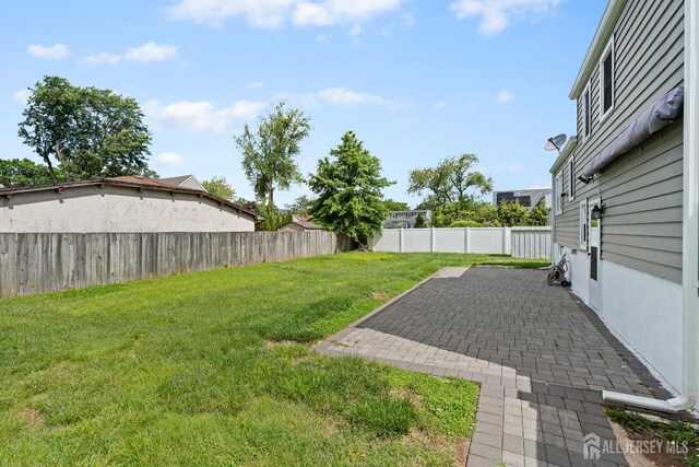 315 D St, Middlesex, NJ 08846 - view of yard with a patio area