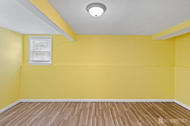 315 D St, Middlesex, NJ 08846 - basement featuring wood finished floors and baseboards