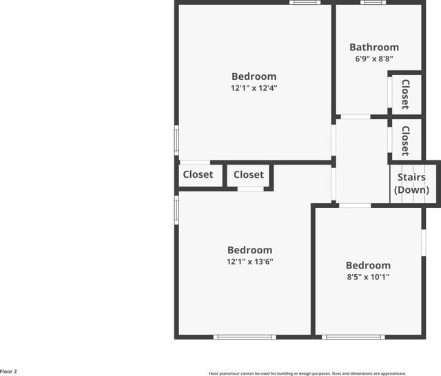 315 D St, Middlesex, NJ 08846 - floor plan / room layout