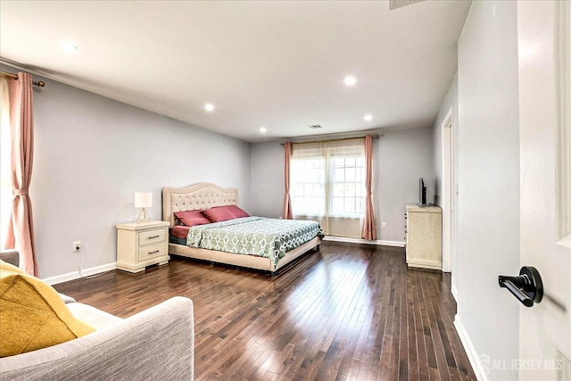 18 Rosewood Rd, Edison, NJ 08817 - bedroom with hardwood / wood-style flooring and recessed lighting