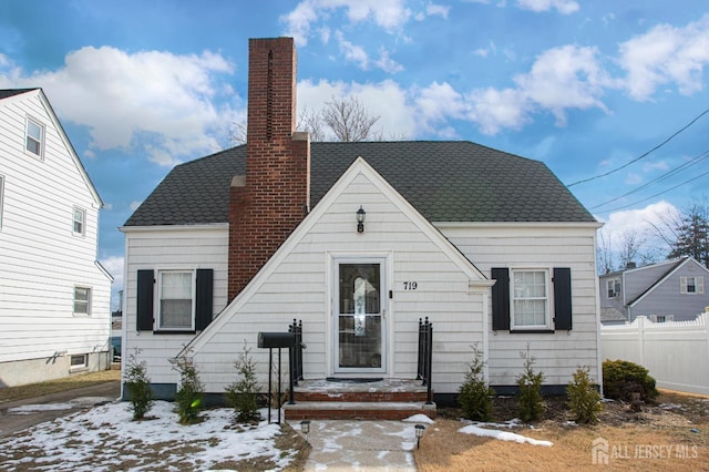 view of bungalow-style home