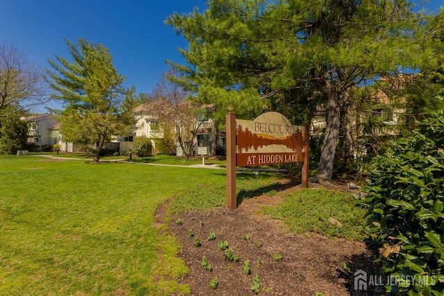 1027 Schmidt Ln, North Brunswick, NJ 08902 - community sign with a yard