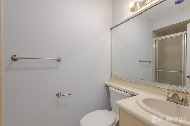 1027 Schmidt Ln, North Brunswick, NJ 08902 - bathroom with vanity and a shower with shower door