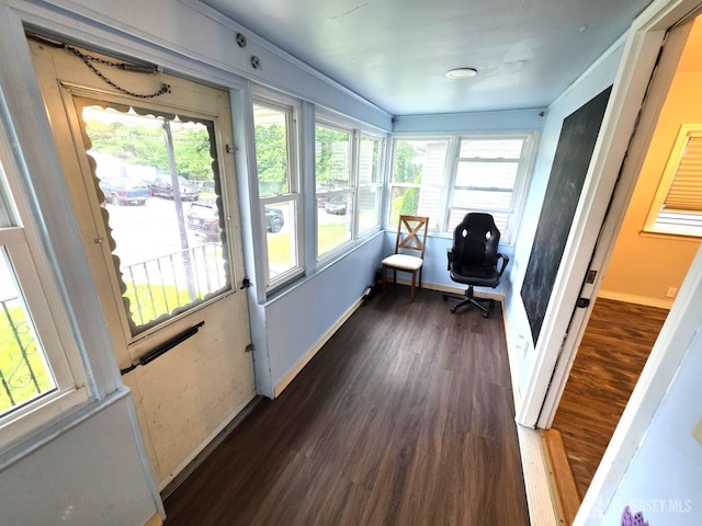 4 Vale St, Edison, NJ 08817 - sunroom / solarium featuring wood finished floors and plenty of natural light