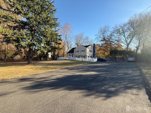 view of road