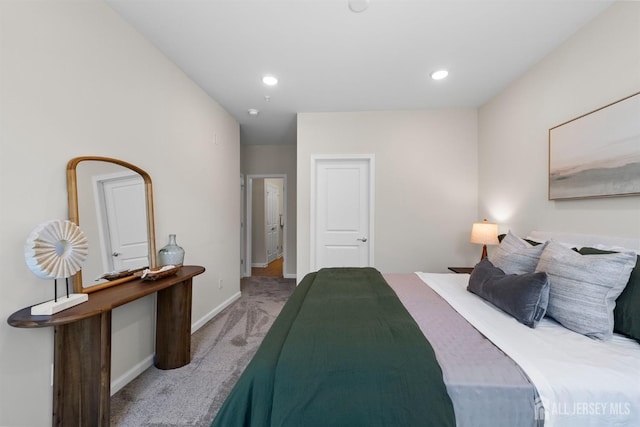 1305 Parker Blvd, West Windsor, NJ 08550 - bedroom with carpet, baseboards, and recessed lighting