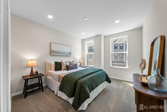 1305 Parker Blvd, West Windsor, NJ 08550 - carpeted bedroom featuring baseboards and recessed lighting