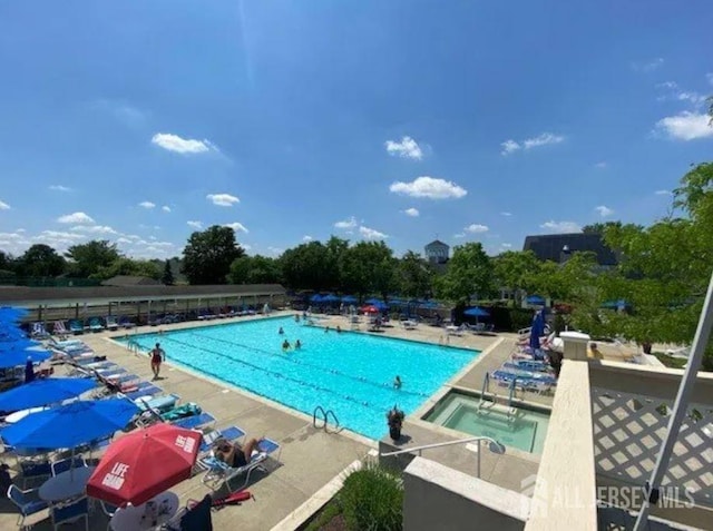 77 Winthrop Rd Unit C, Monroe Township, NJ 08331 - pool featuring a patio