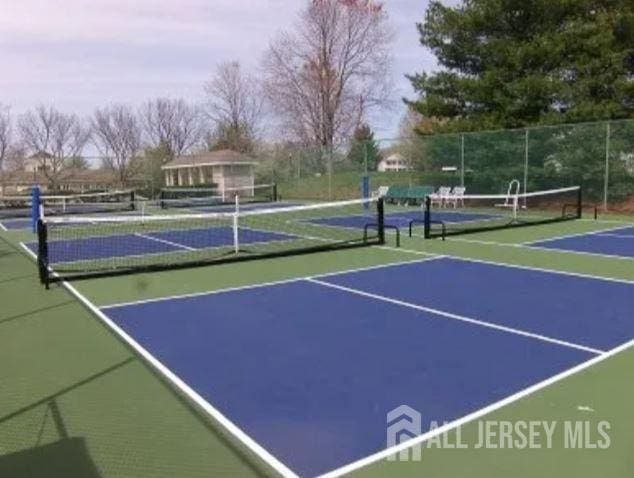77 Winthrop Rd Unit C, Monroe Township, NJ 08331 - view of sport court featuring fence and community basketball court