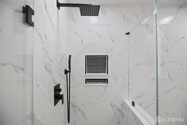 77 Winthrop Rd Unit C, Monroe Township, NJ 08331 - bathroom featuring a marble finish shower