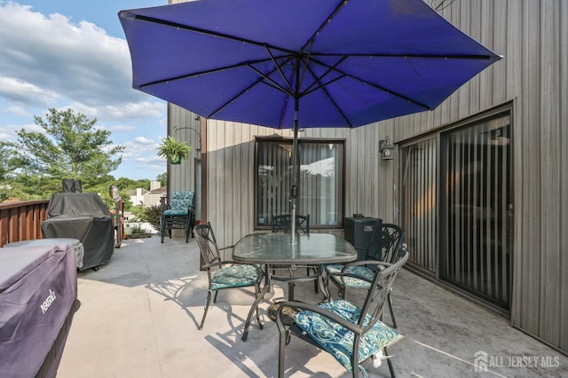 160 Goldmine Ln, Old Bridge, NJ 08857 - view of patio / terrace featuring grilling area and outdoor dining space