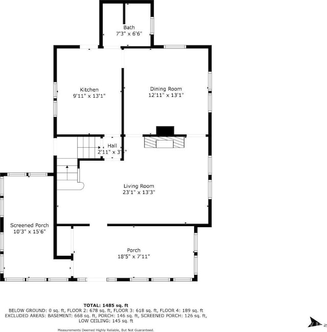 110 N 5th Ave N, Highland Park, NJ 08904 - home floor plan