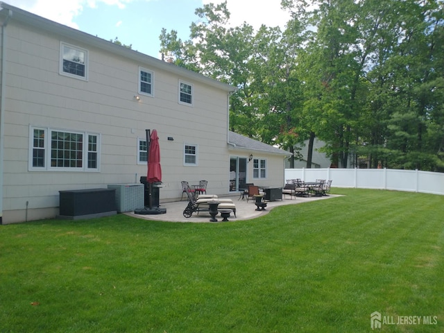 18 Timber Rd, East Brunswick, NJ 08816 - back of property with a patio and cooling unit