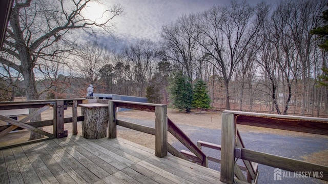 view of deck