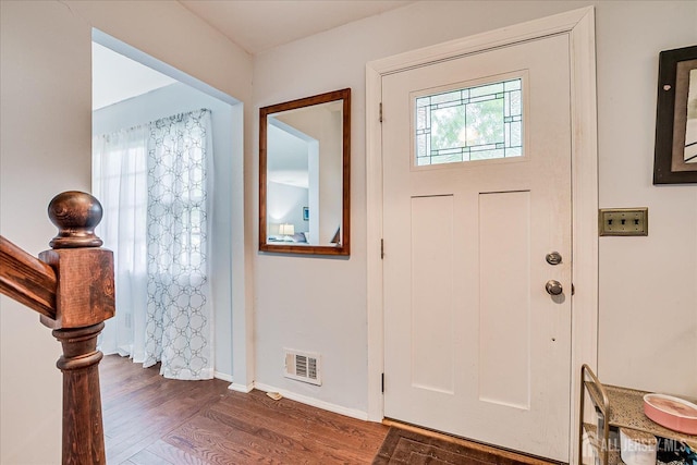 10 Ginesi Ct, Metuchen, NJ 08840 - entryway featuring dark wood finished floors and baseboards