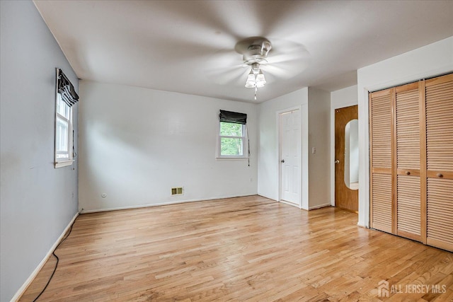 10 Ginesi Ct, Metuchen, NJ 08840 - unfurnished bedroom featuring light wood finished floors and ceiling fan