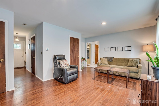 10 Ginesi Ct, Metuchen, NJ 08840 - living room featuring wood finished floors and baseboards