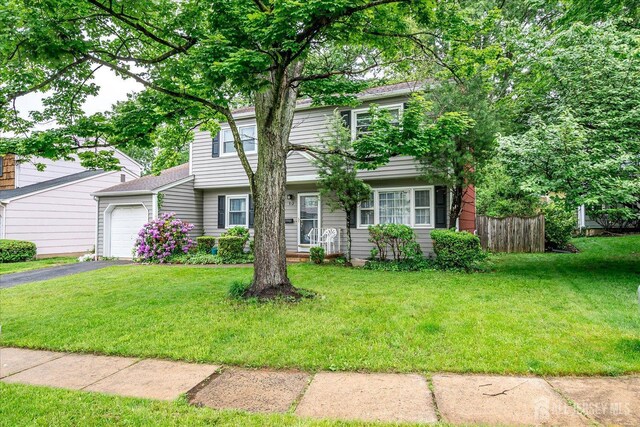 10 Ginesi Ct, Metuchen, NJ 08840 - view of front of property with a garage and driveway