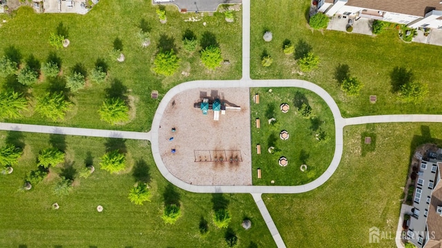 drone / aerial view