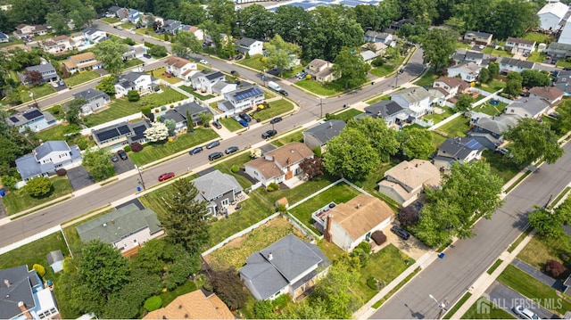 1208 Omaha Rd, North Brunswick, NJ 08902 - aerial view of property and surrounding area featuring nearby suburban area