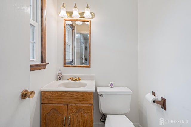 1208 Omaha Rd, North Brunswick, NJ 08902 - bathroom featuring toilet and vanity